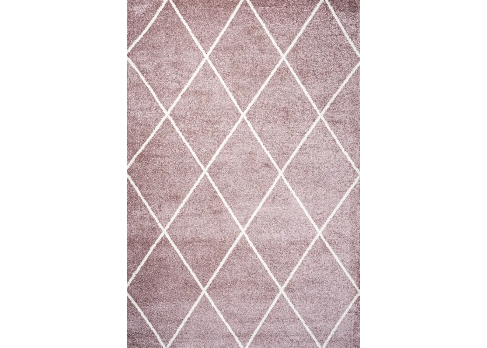 Cole Minimalist Diamond Trellis Area Rug