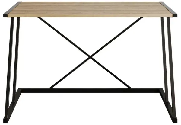 Decorotika Anemon Computer Desk - Black&Walnut