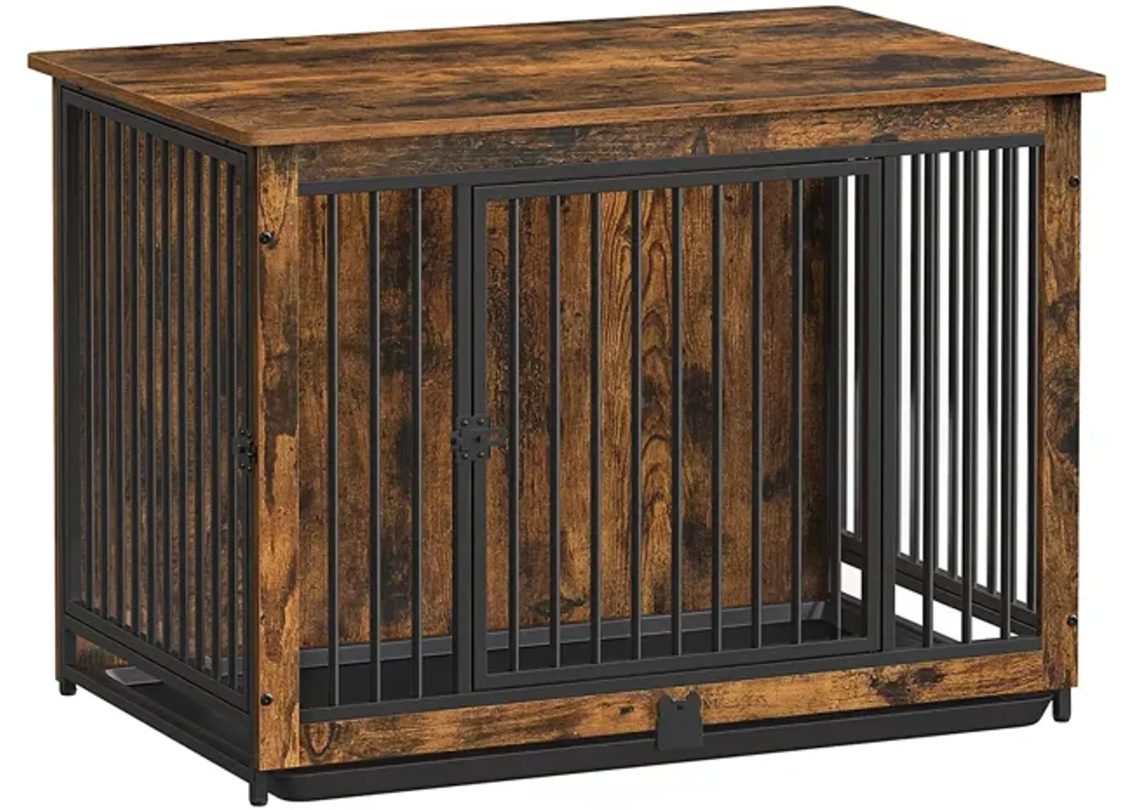 Modern Dog Crate Furniture - Stylish End Table and Pet Enclosure in One