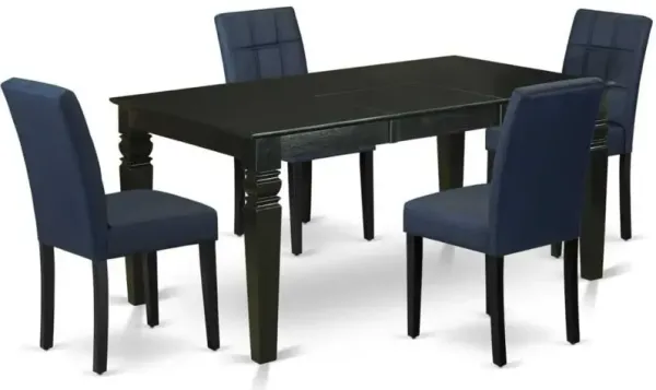 5 Piece Dining Table Set contain A Wooden Table
