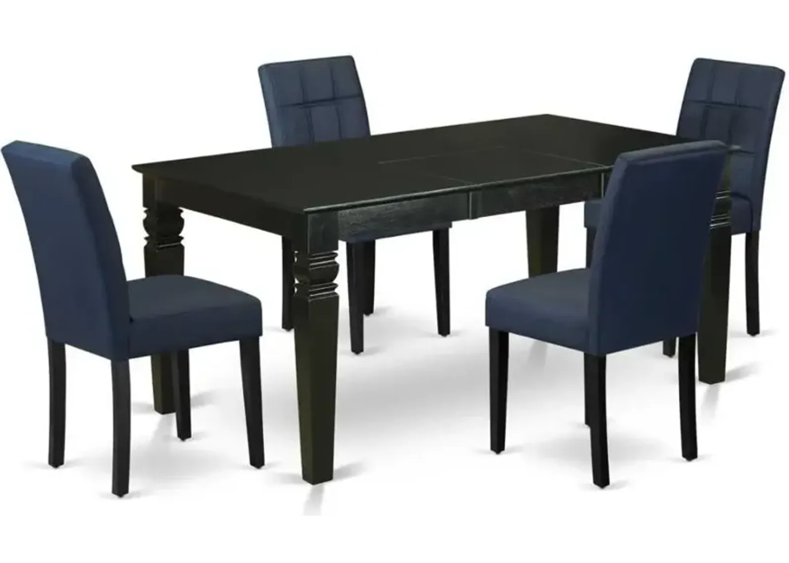 5 Piece Dining Table Set contain A Wooden Table