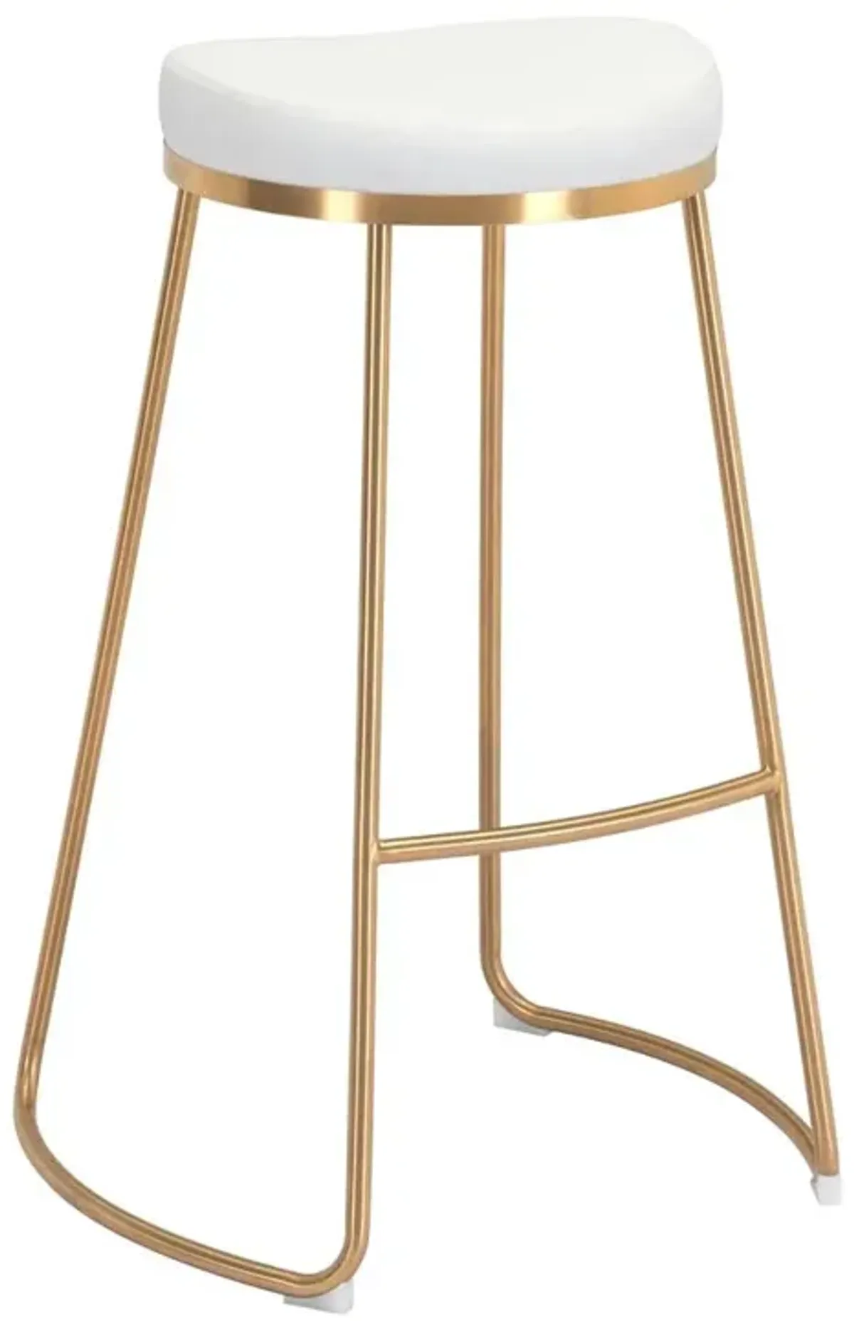 Belen Kox Bree Barstool (Set of 2), White, Belen Kox