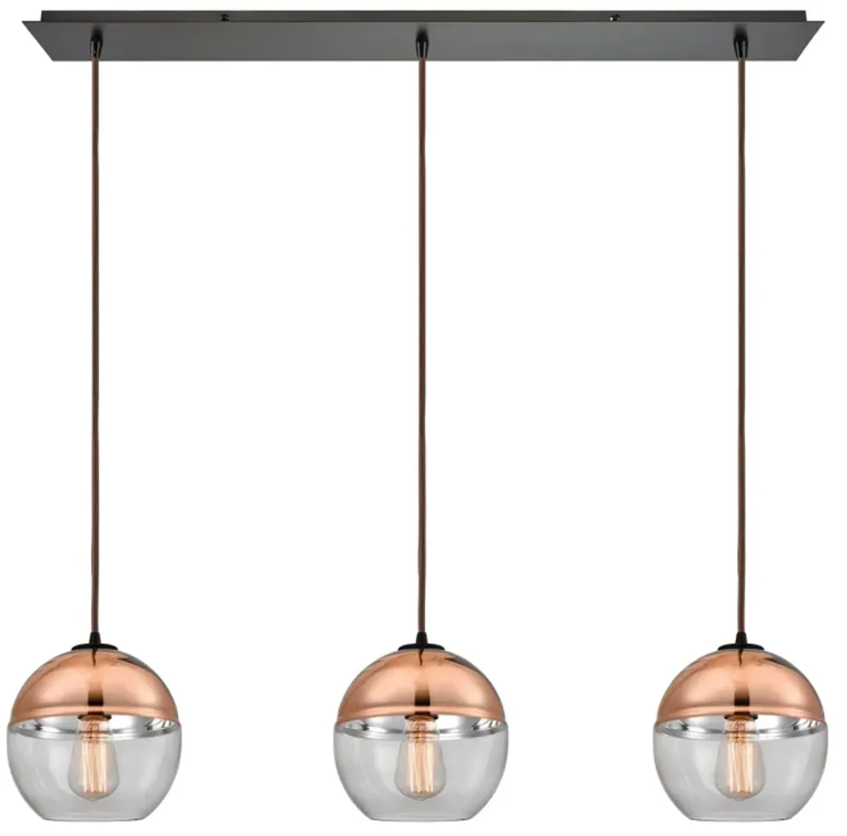 Revelo 17'' Wide 3-Light Linear Pendant