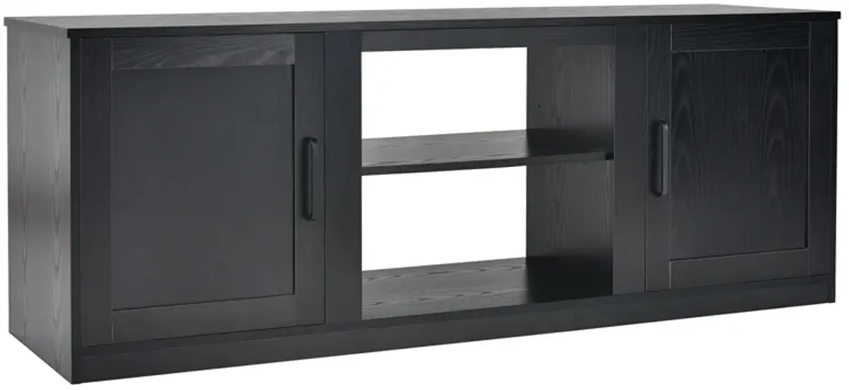 58 Inch TV Stand with 1500W Faux Fireplace for TVs up to 65 Inch