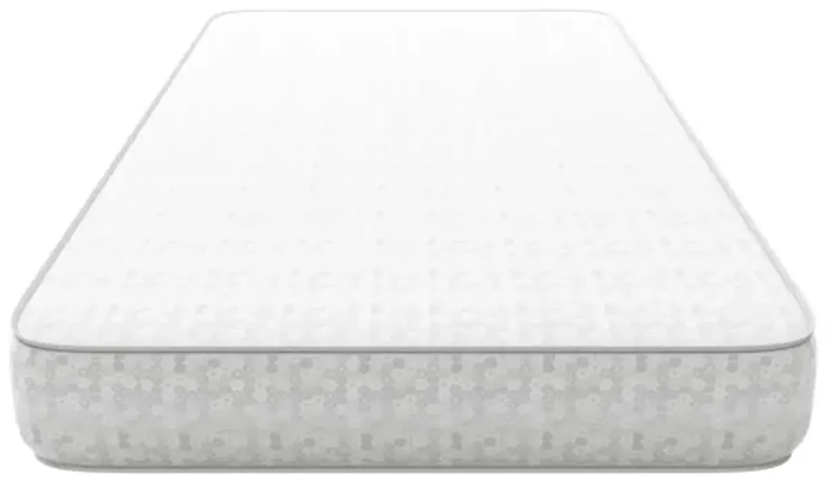 Precious Angel Standard Baby Crib & Toddler Bed Mattress with Waterproof and Stain Resistant Cover, White