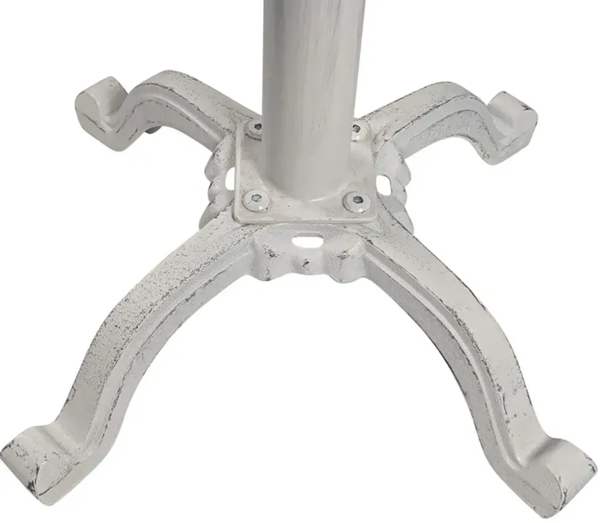 Carolina Living Justin Adjustable Barstool - Whitewash