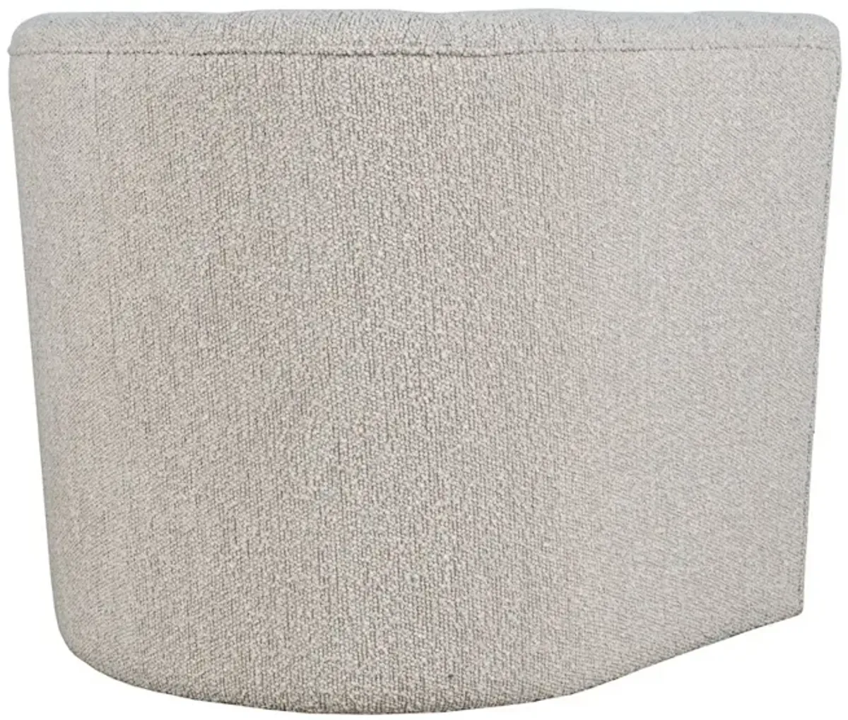 Jofran Everly Boucle Modern Transitional Swivel Accent Chair