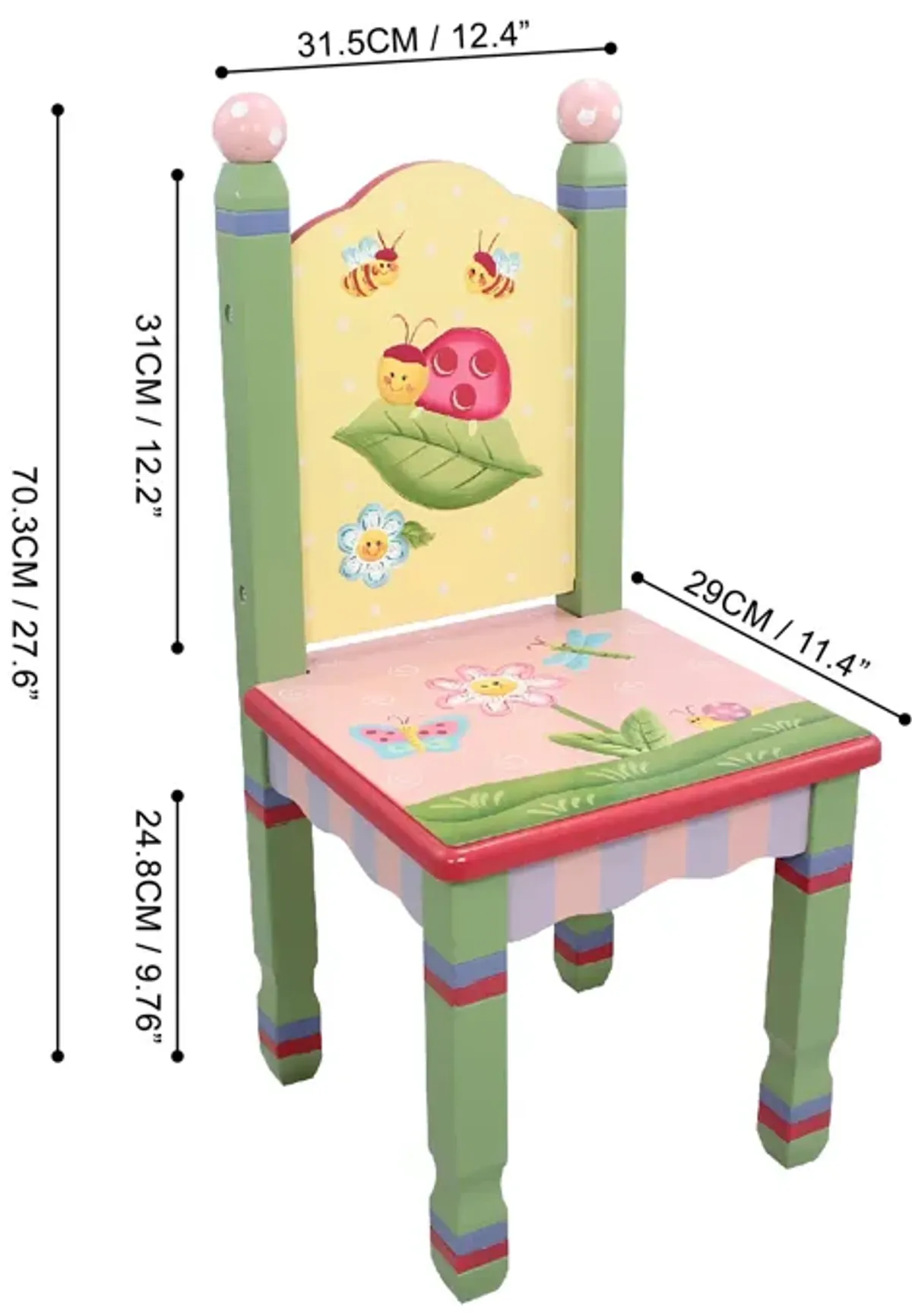 Fantasy Fields - Toy Furniture -Magic Garden Table & Set of 2 Chairs