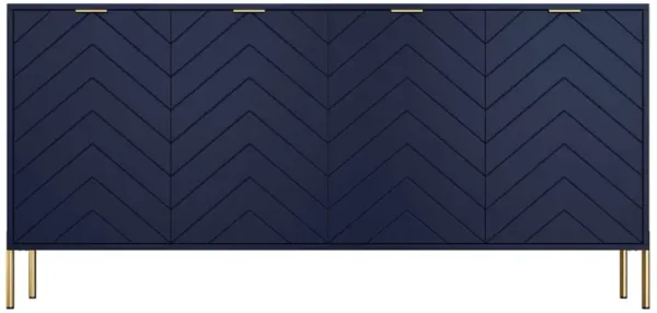 4-Door Accent Cabinet More Large Storage Cabinet