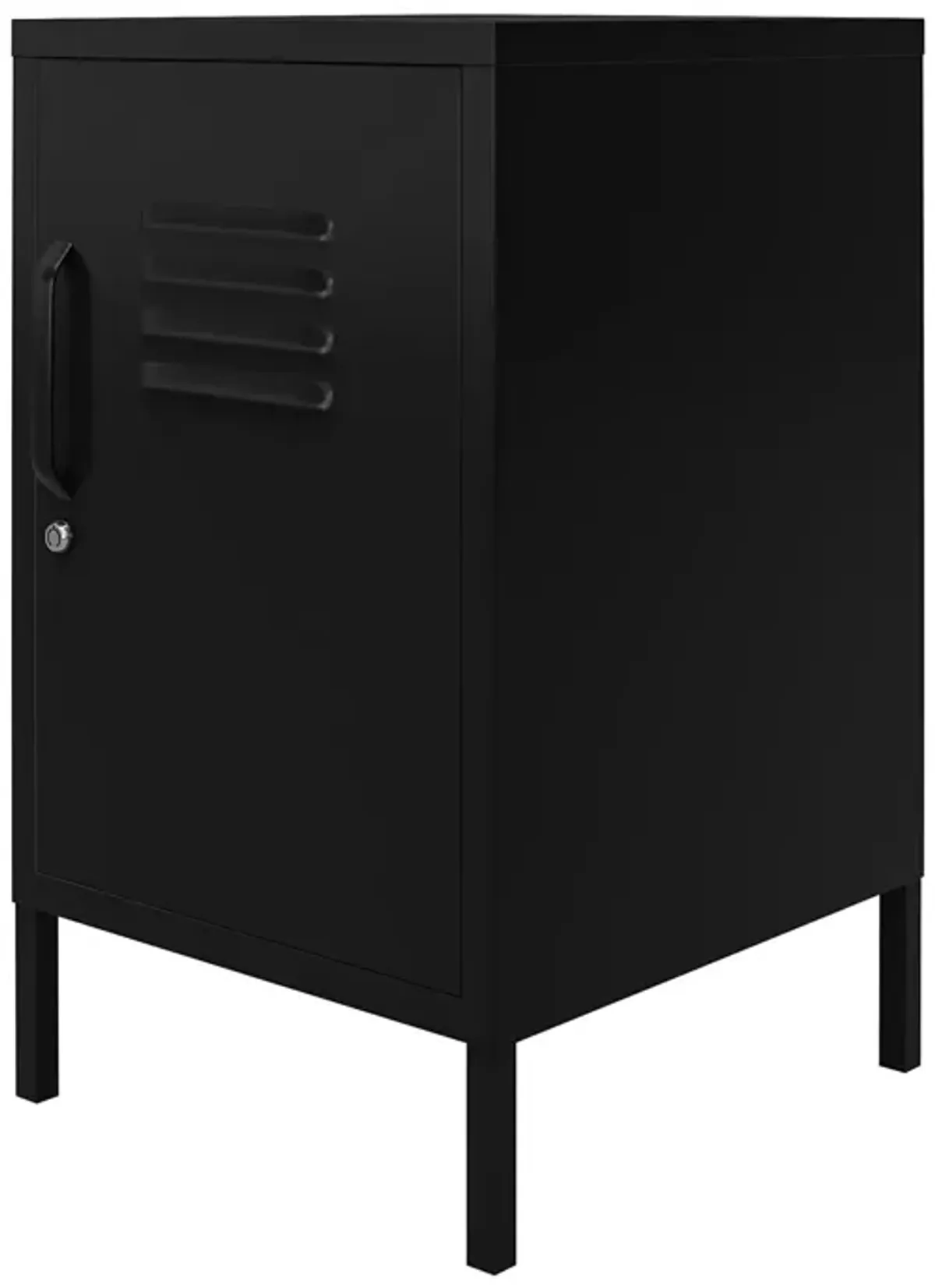 Shadwick Metal Locker End Table