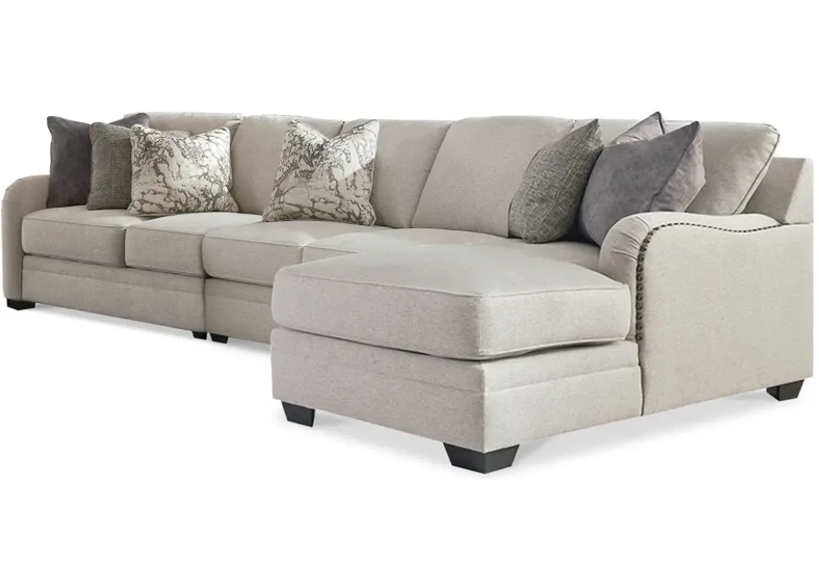 Dellara 3-Piece sectional with Chaise