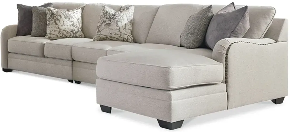 Dellara 3-Piece sectional with Chaise