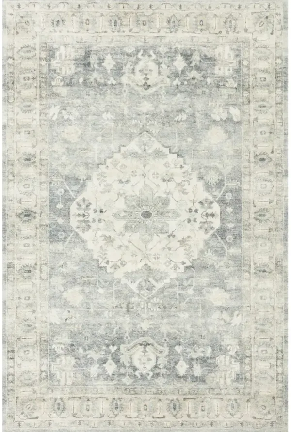 Rosette ROS07 Denim/Fog 7'6" x 9'6" Rug