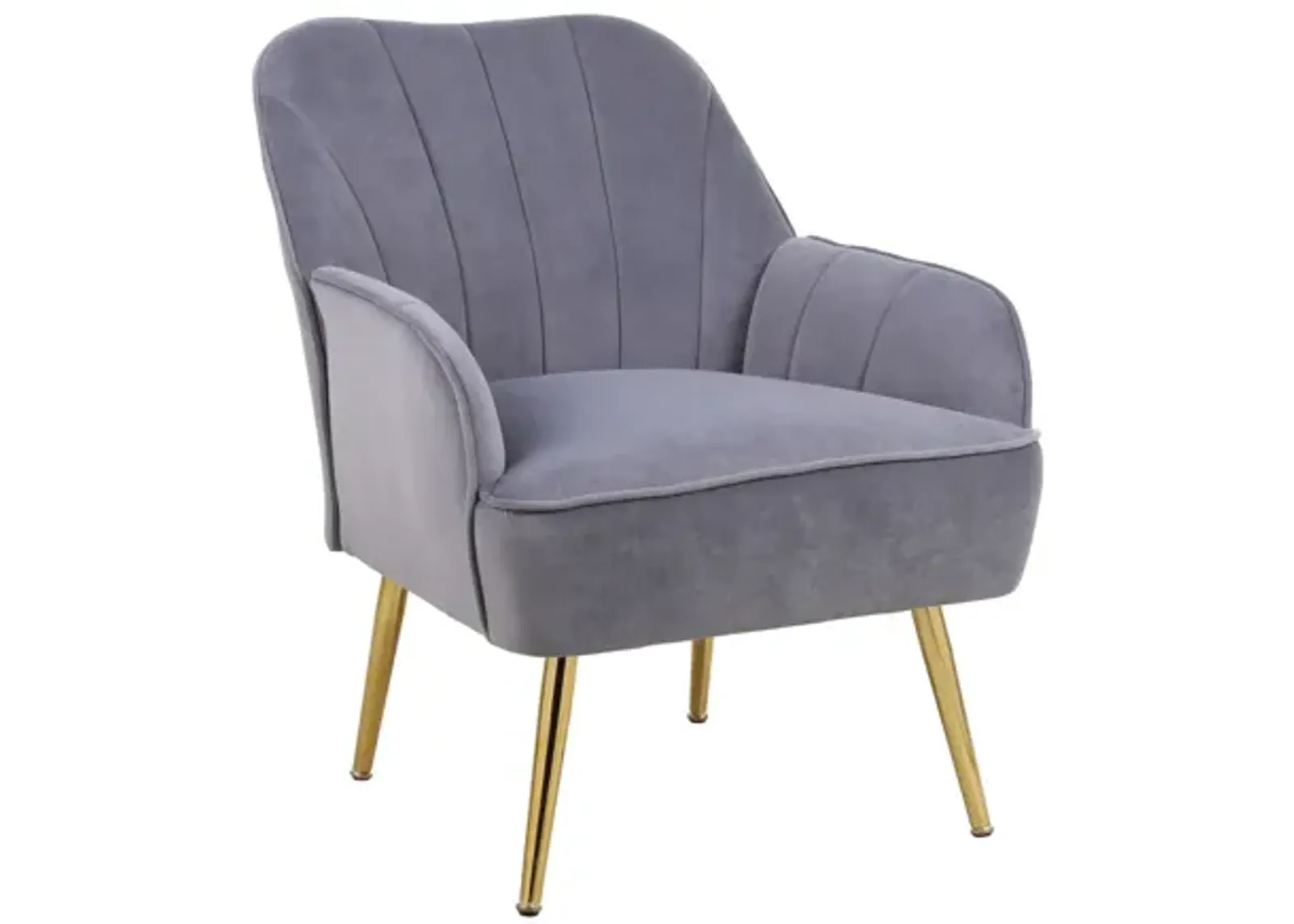 Modern Mid Century Chair Velvet Sherpa Armchair For Living Room Bedroom Office Easy Assemble