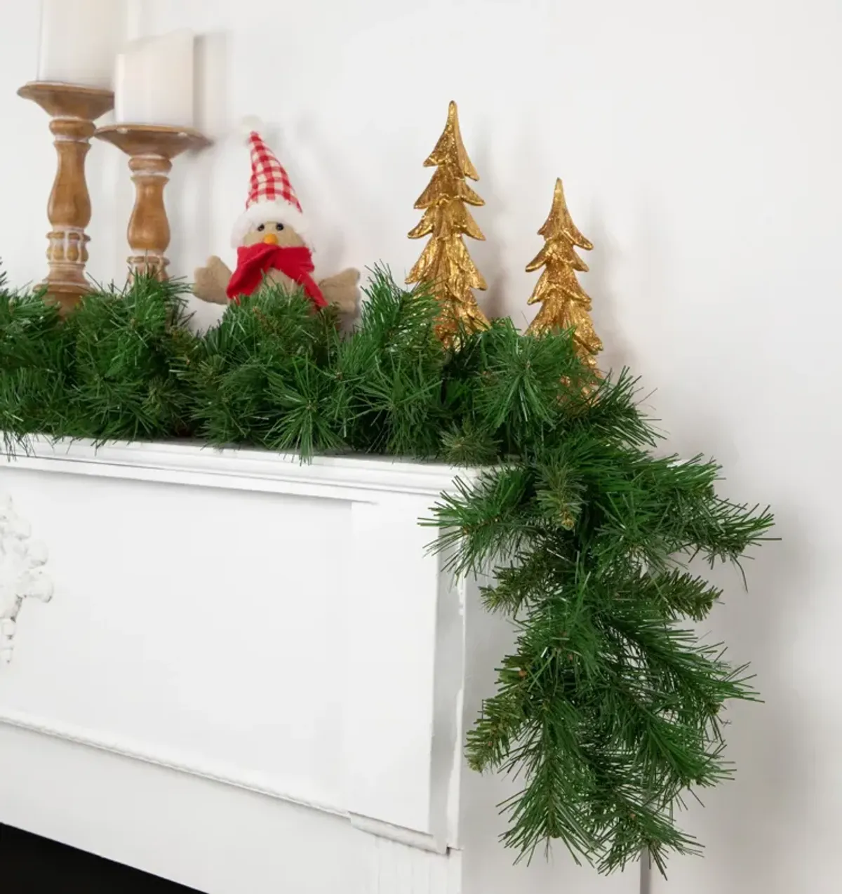 9' x 10" Chatham Pine Artificial Christmas Garland  Unlit