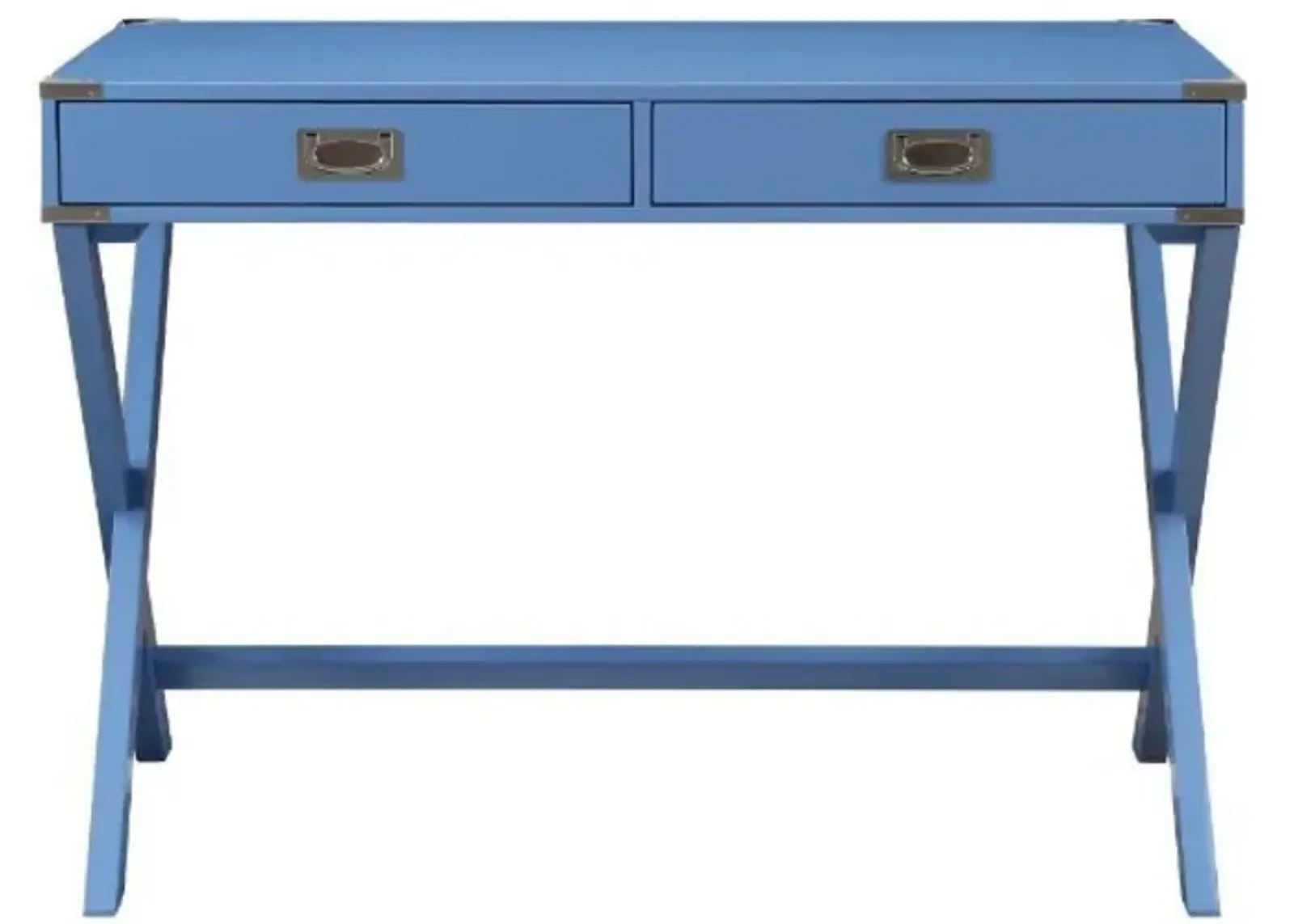 Amenia Writing Desk, Blue Finish 93000