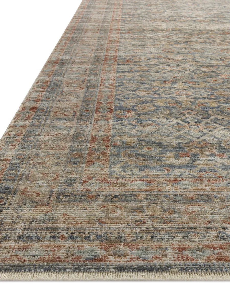 Heritage HER-12 Blue / Rust 8''0" x 10''0" Rug by Patent Pending