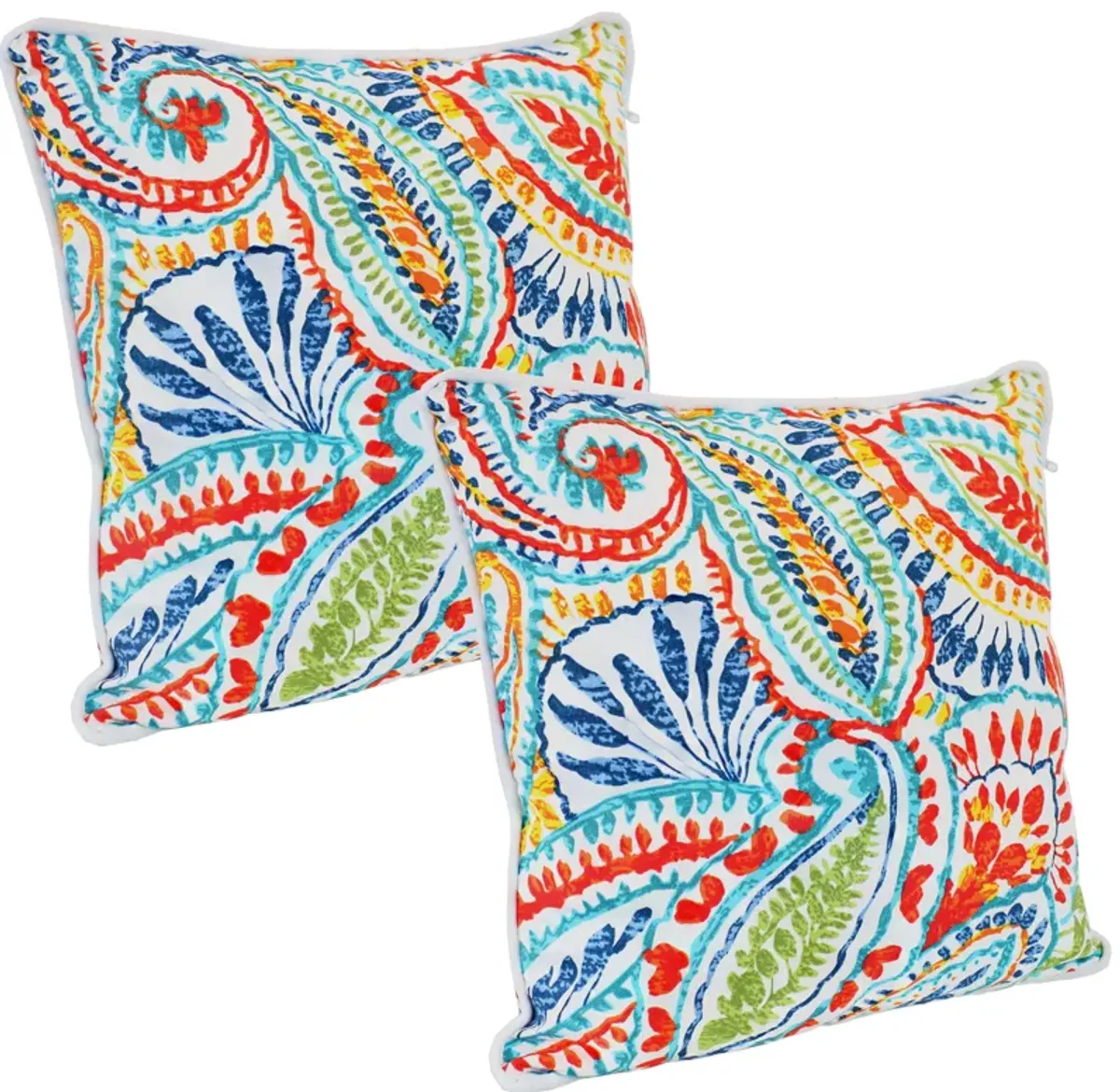 Sunnydaze Indoor/Outdoor Square Throw Pillow - 16 in