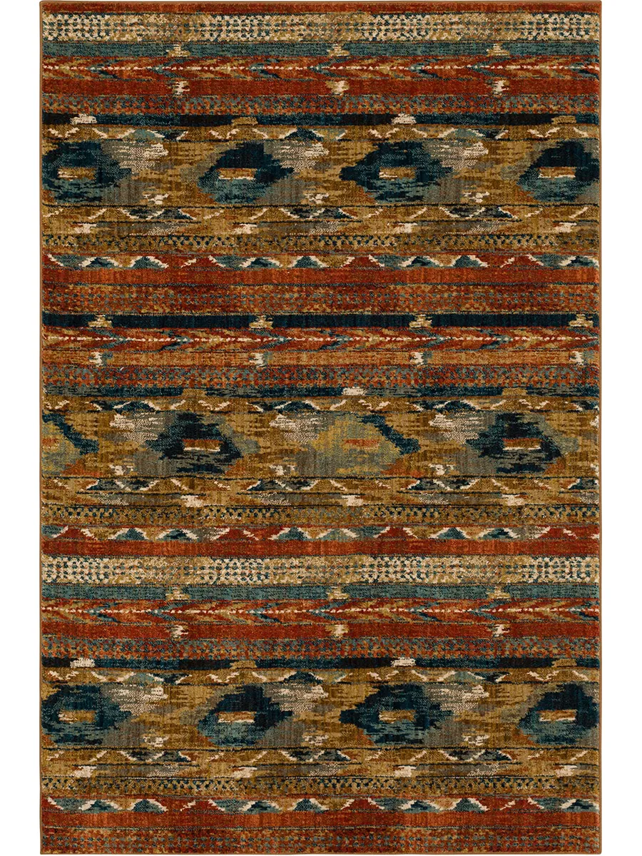 Spice Market Infused Aquamarine 12' X 15' Rug