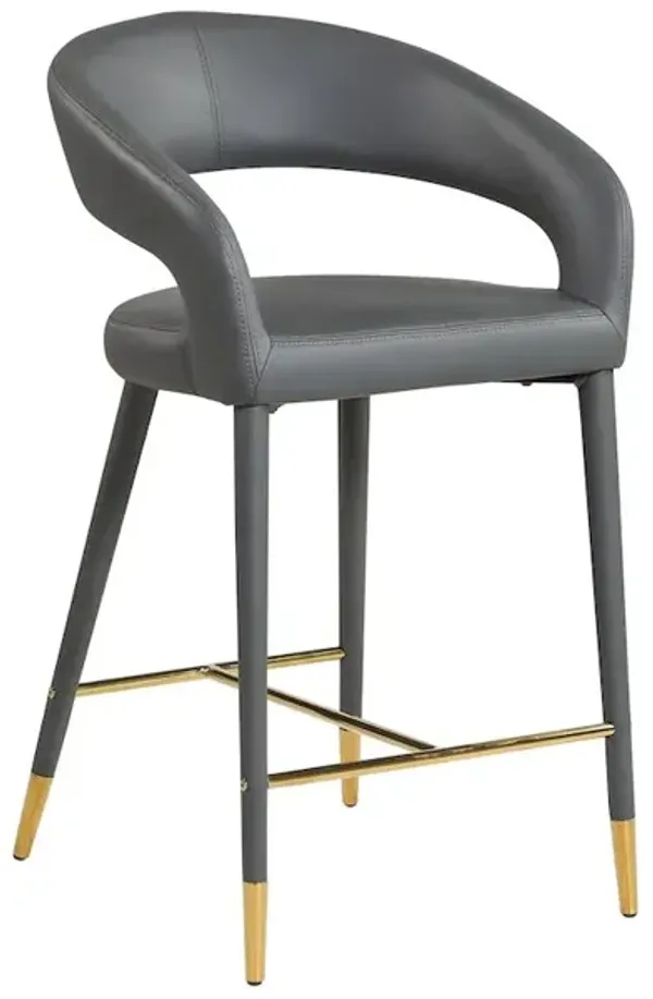 Meridian Furniture Destiny Velvet Stool