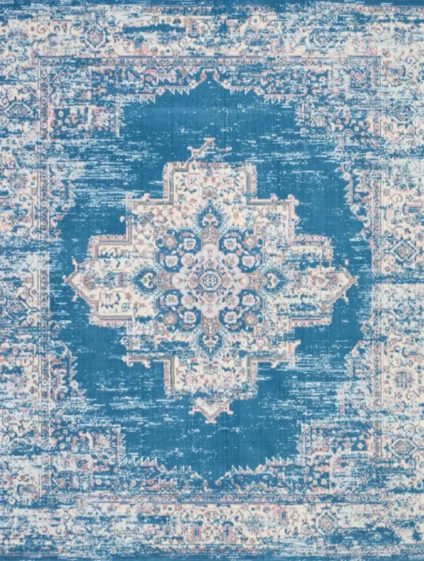 Grafix GRF14 Blue 7' x 10' Rug