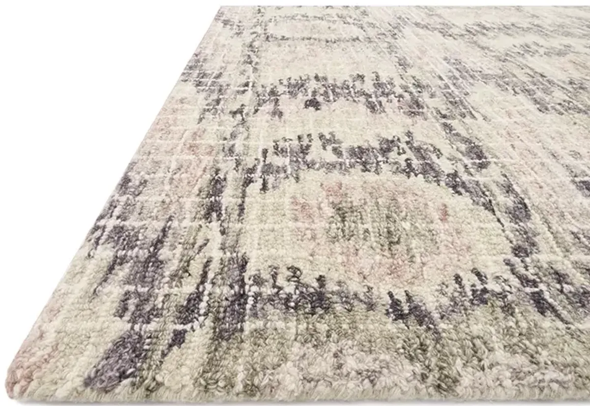 Tatum TW06 Blush/Raisin 2'6" x 7'6" Rug