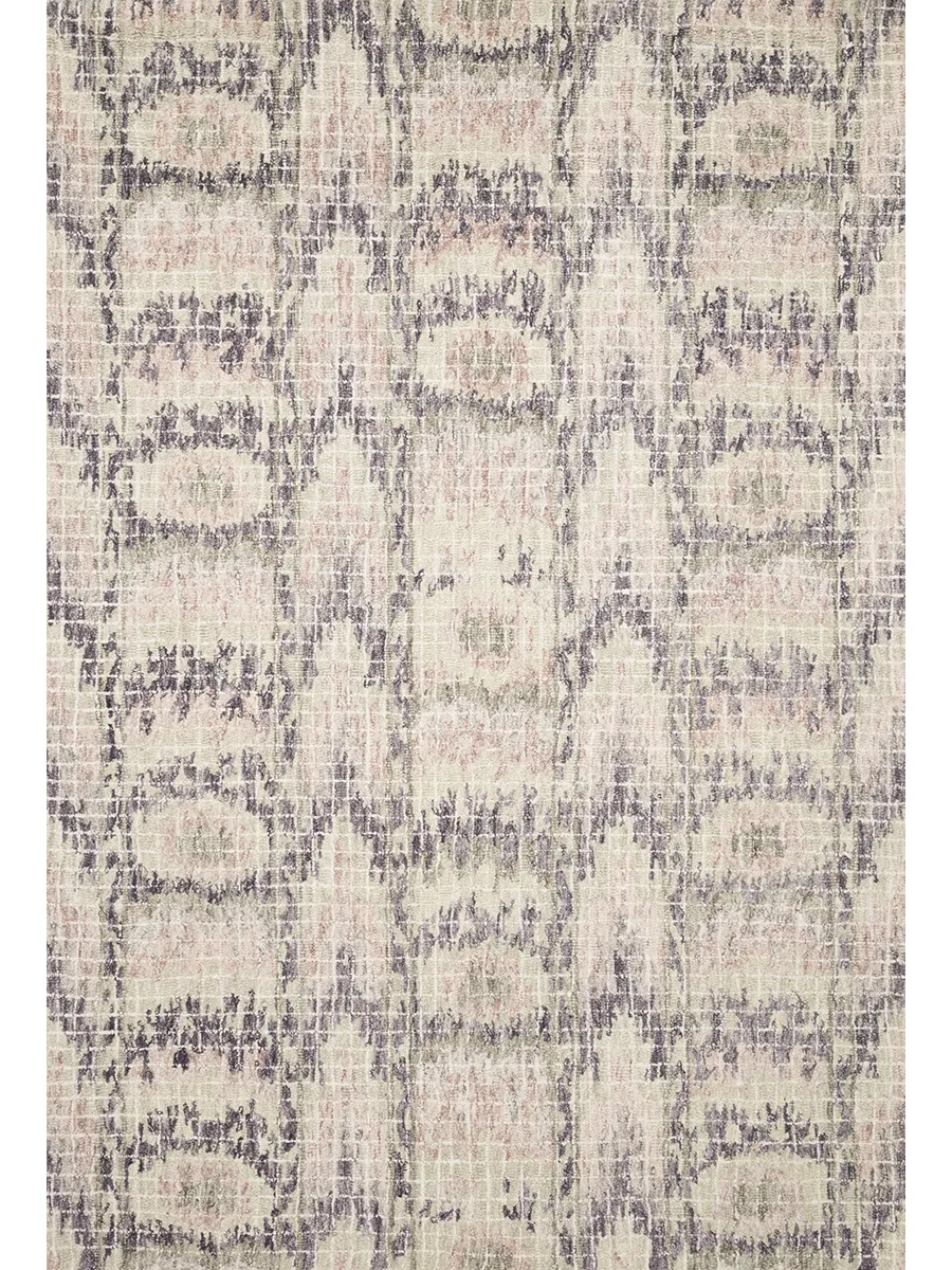 Tatum TW06 Blush/Raisin 2'6" x 7'6" Rug