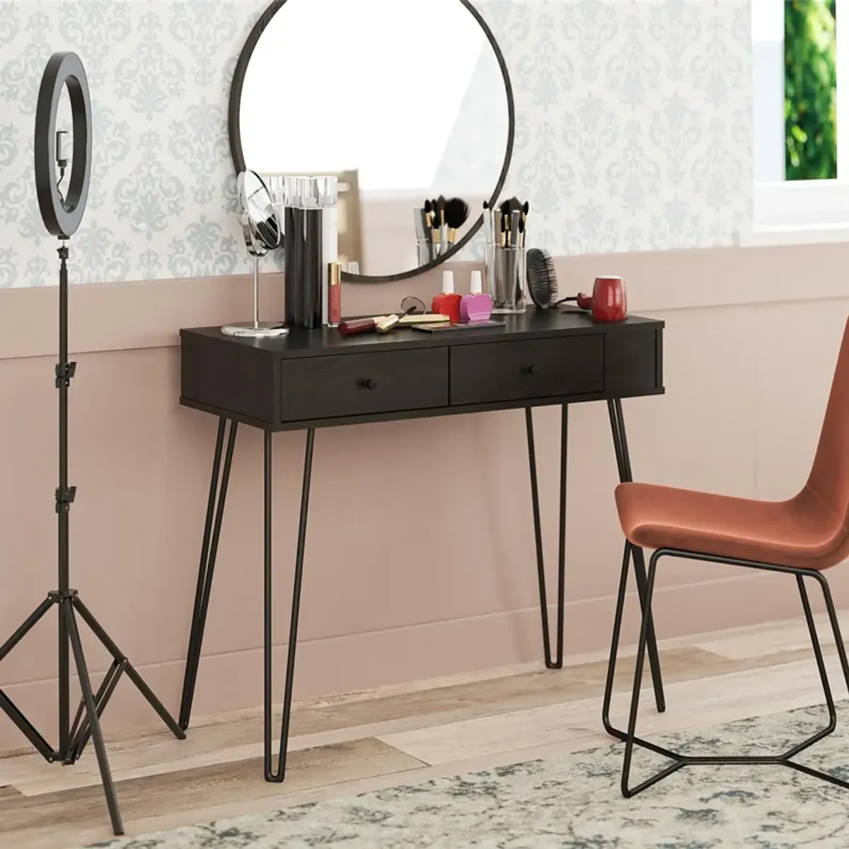 Novogratz Kimberly At Home Vanity with Drawers