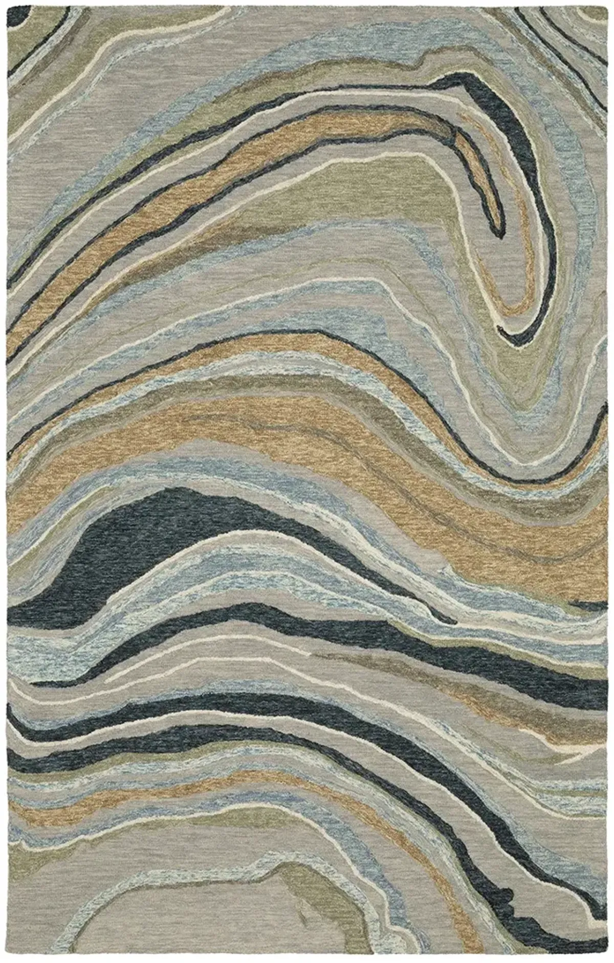 Kipton 2'6" x 8' Grey Rug