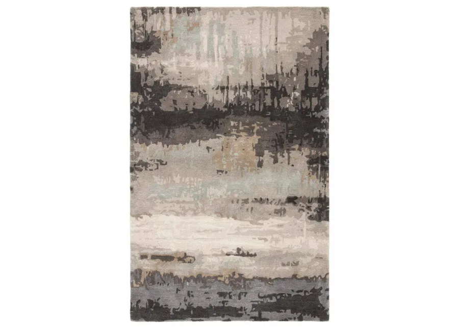 Genesis Benna Black 5' x 8' Rug