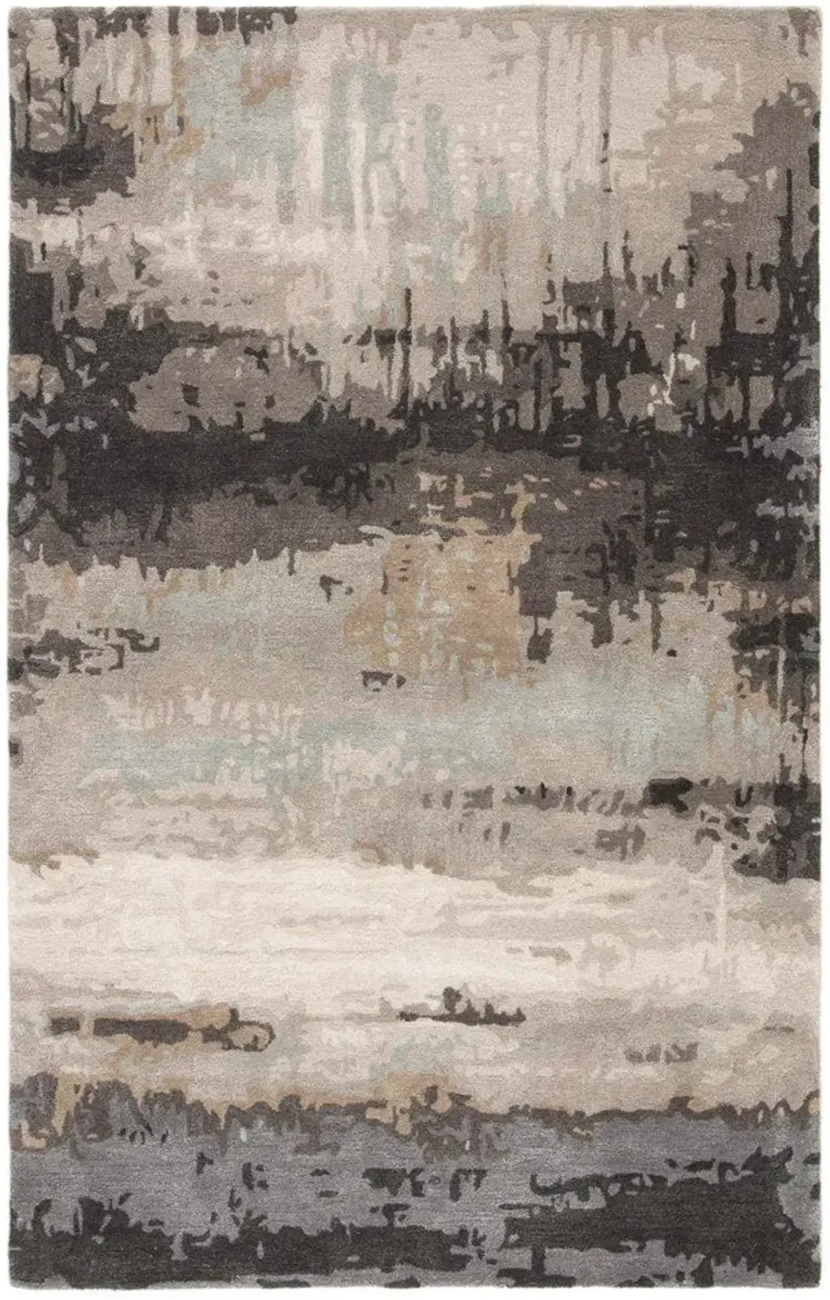 Genesis Benna Black 5' x 8' Rug