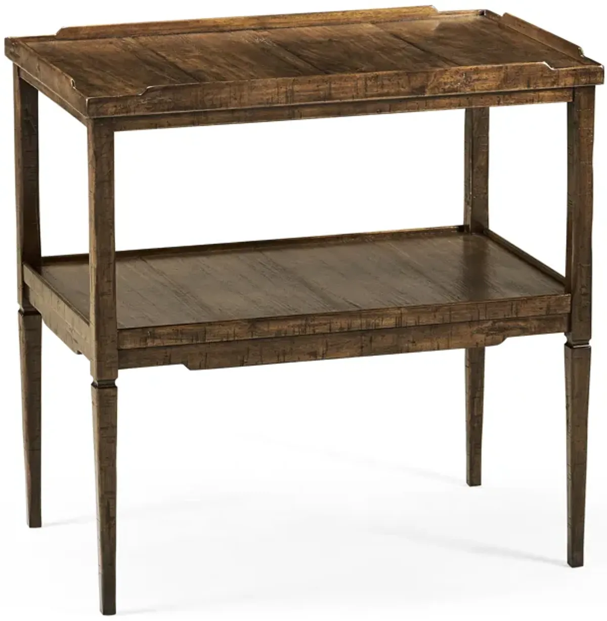 Country Walnut Side Table