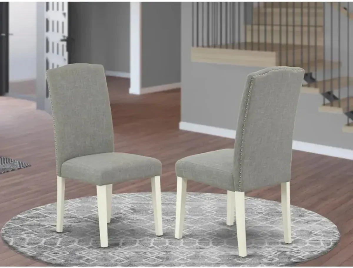 Dining Chair Linen White