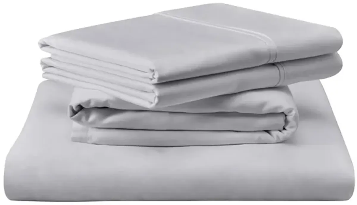 Tempur-Pedic Cotton Queen Silver Mist Sheet Sets