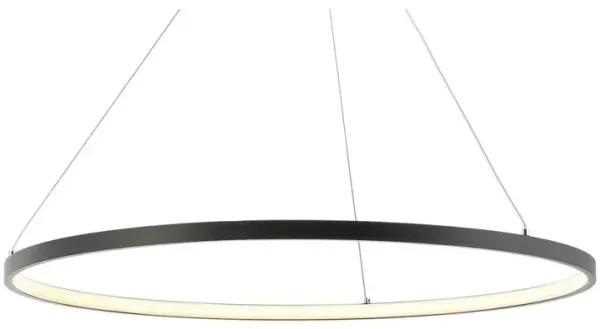 Brice 23.75″ Modern Contemporary Iron Integrated LED Pendant