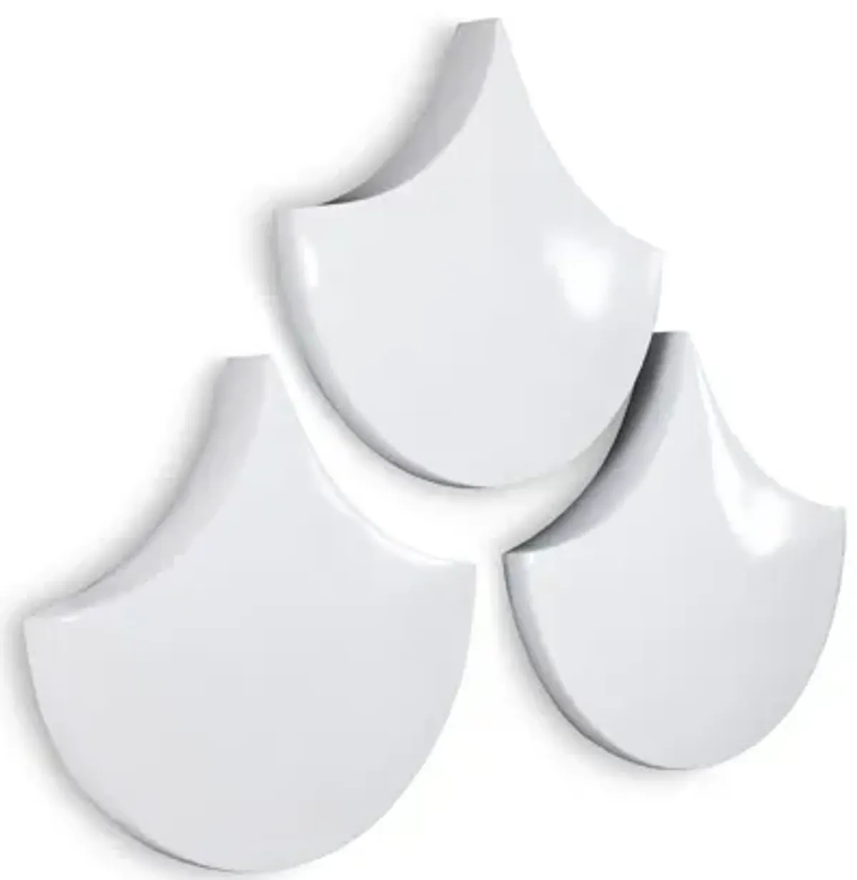 Scales Wall Tiles Set of 3