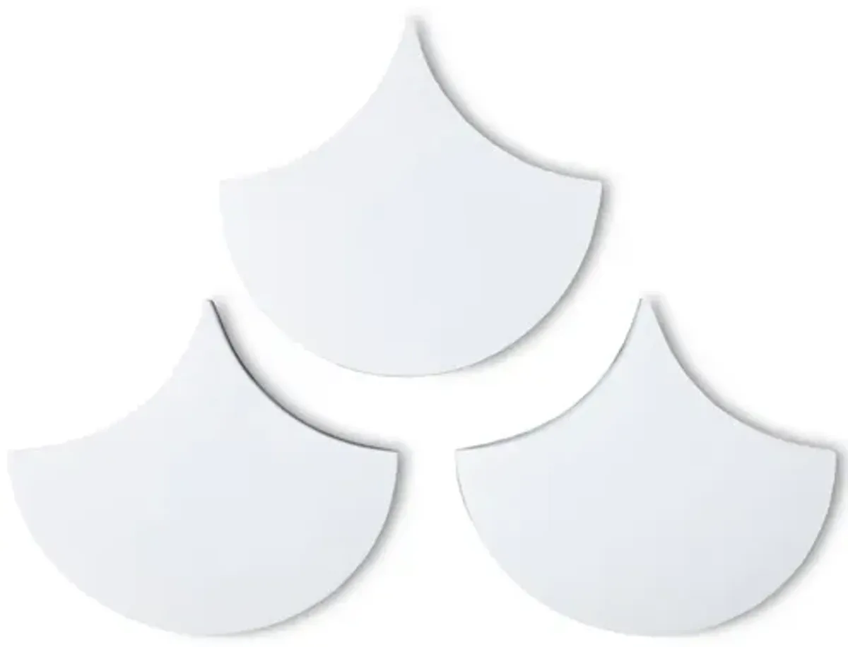 Scales Wall Tiles Set of 3