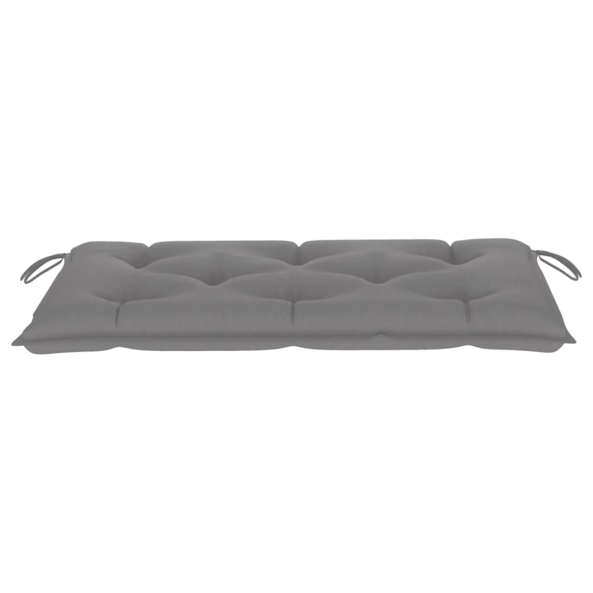 vidaXL Garden Bench Cushion Gray 43.3"x19.6"x2.7" Fabric