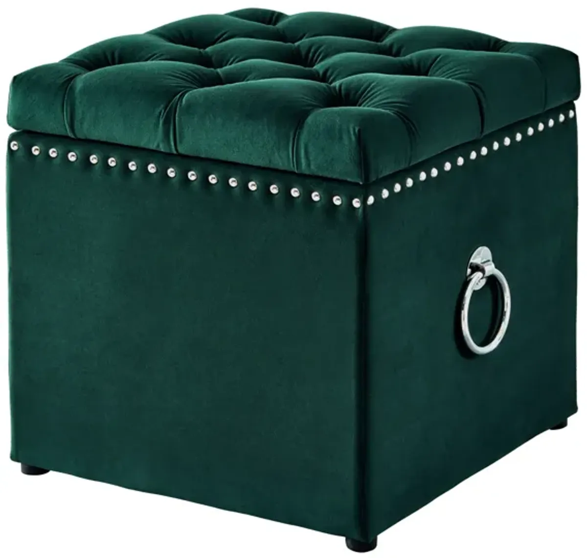 Inspired Home Agripina Storage Ottoman