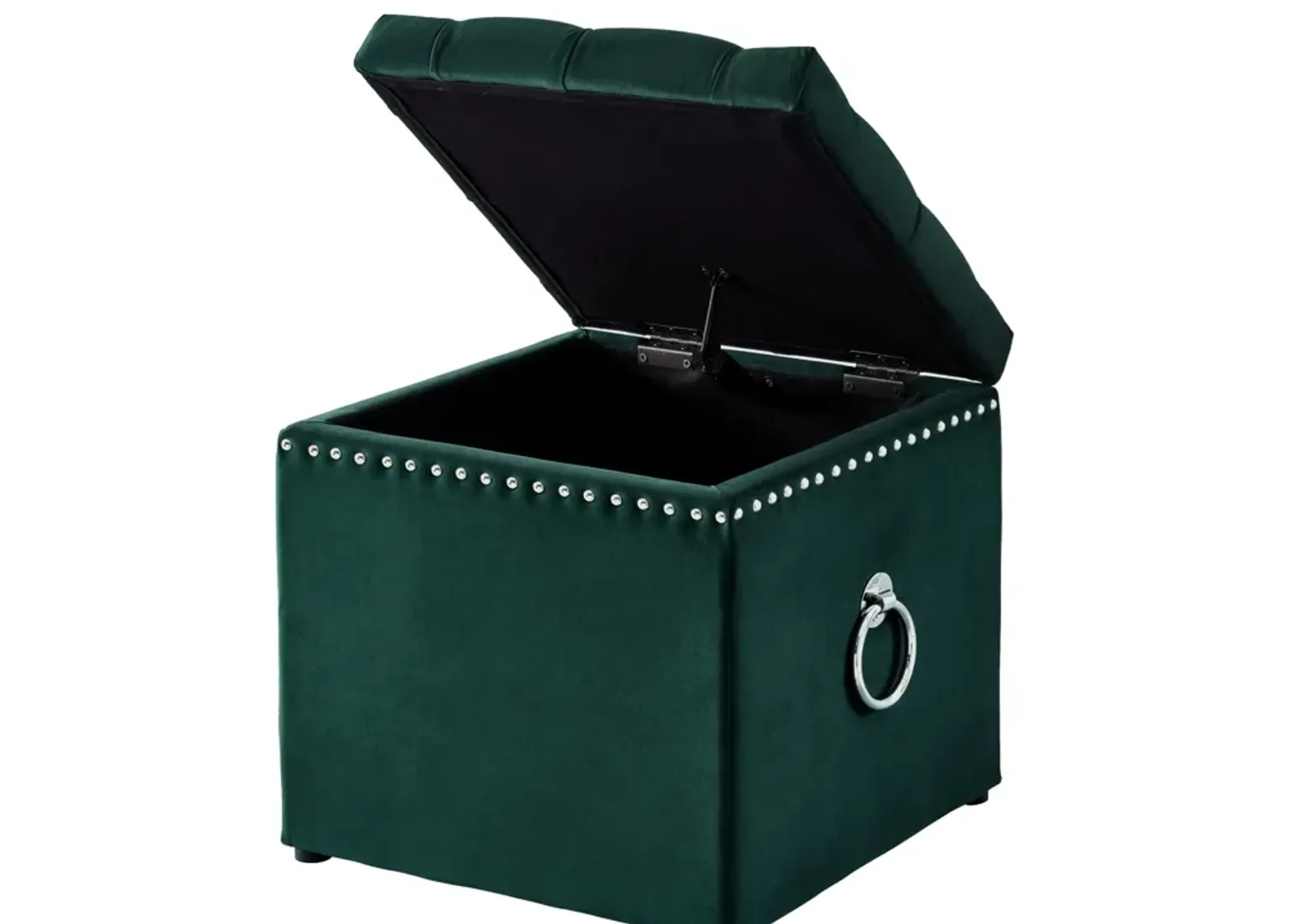 Inspired Home Agripina Storage Ottoman