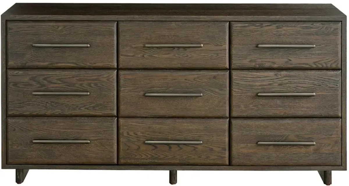 Sable Nine Drawer Dresser