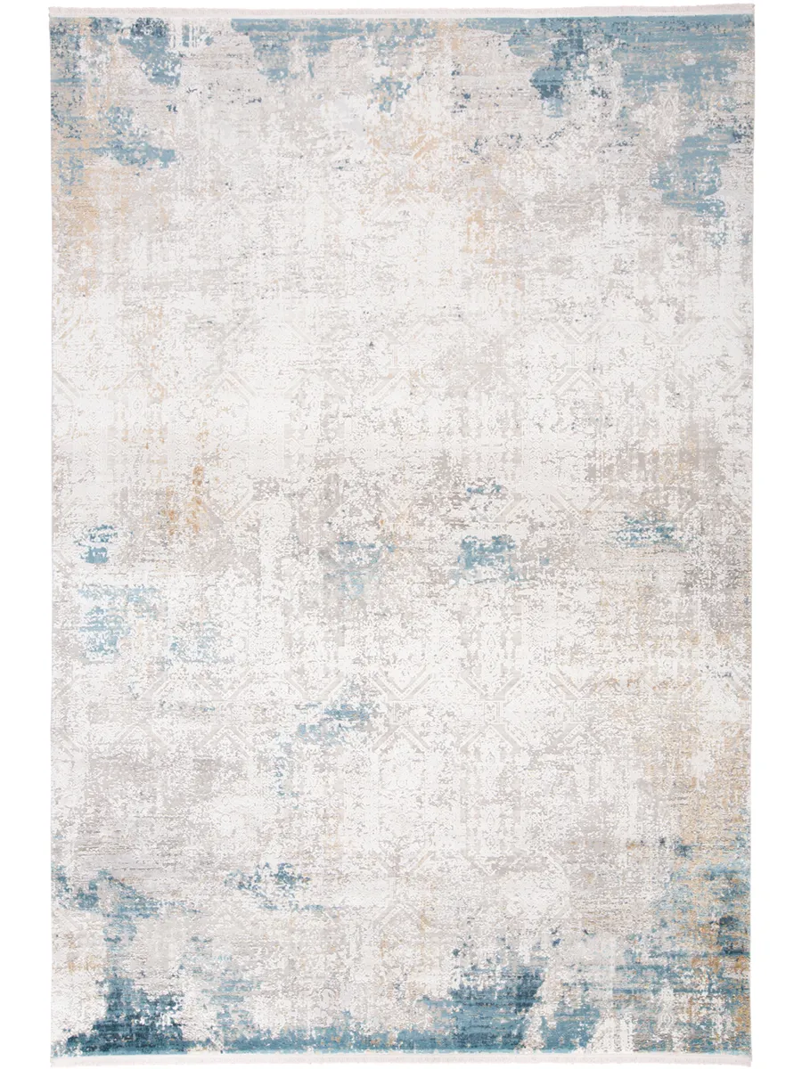 Cadiz 3889F Ivory/Blue/Gold 2'2" x 3'2" Rug