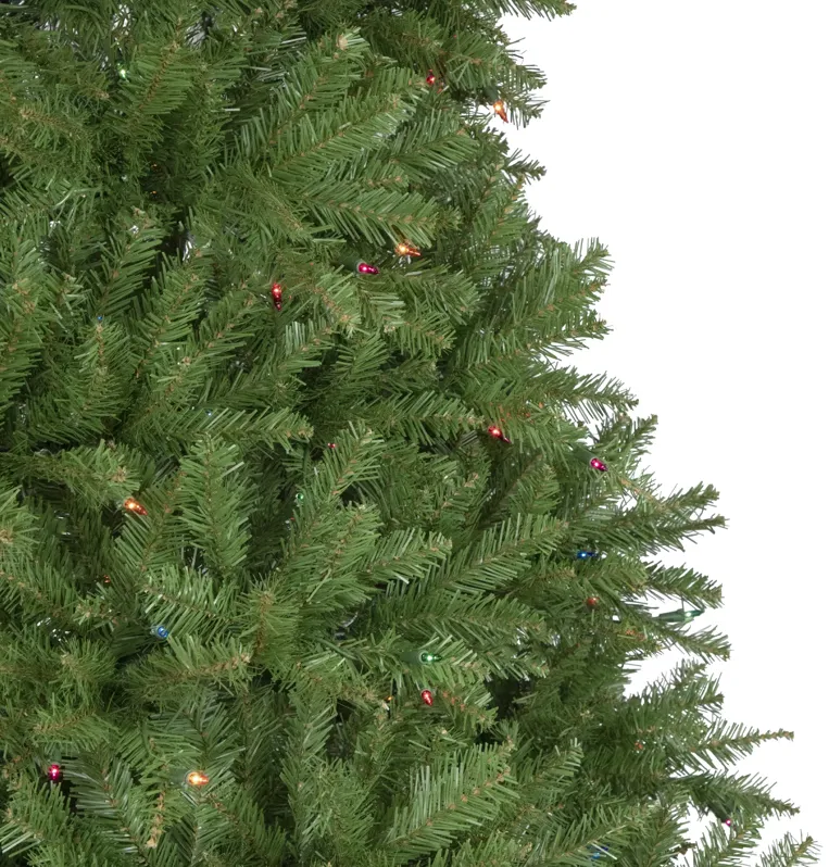 9' Pre-Lit Rockwood Pine Artificial Christmas Tree  Multi Lights