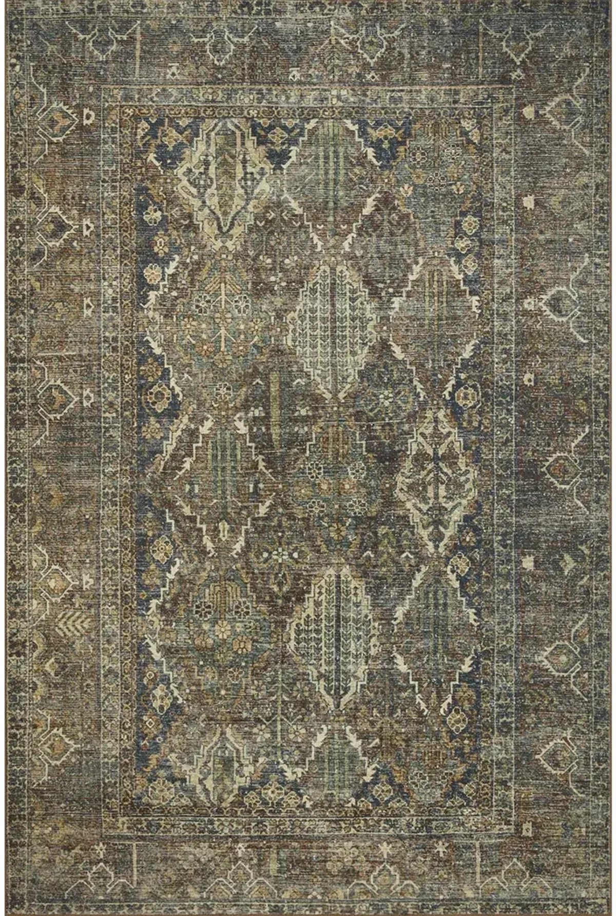 Banks BAN05 Spice/Blue 8'6" x 11'6" Rug