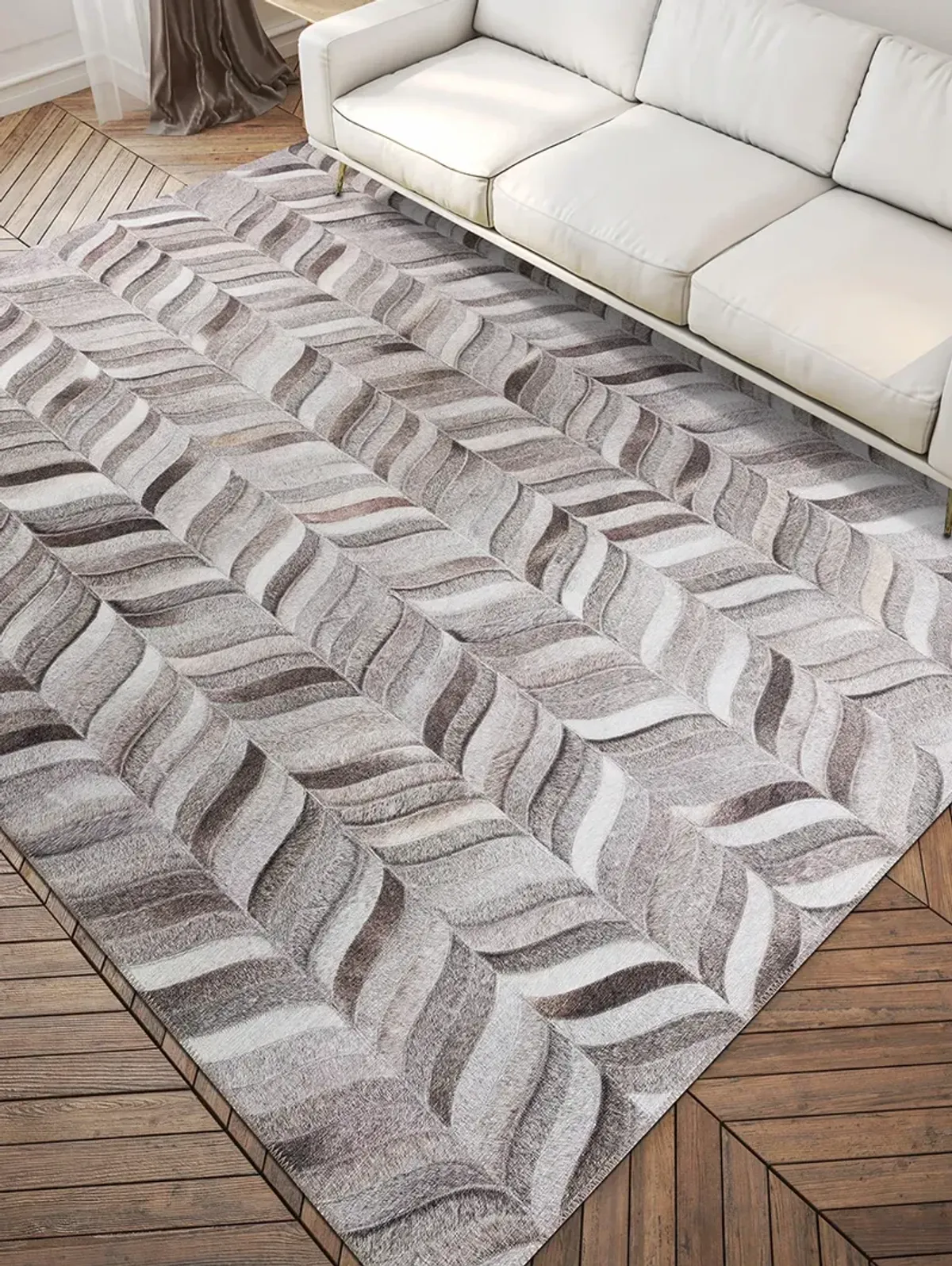 Stetson SS11 Flannel 5' x 7'6" Rug