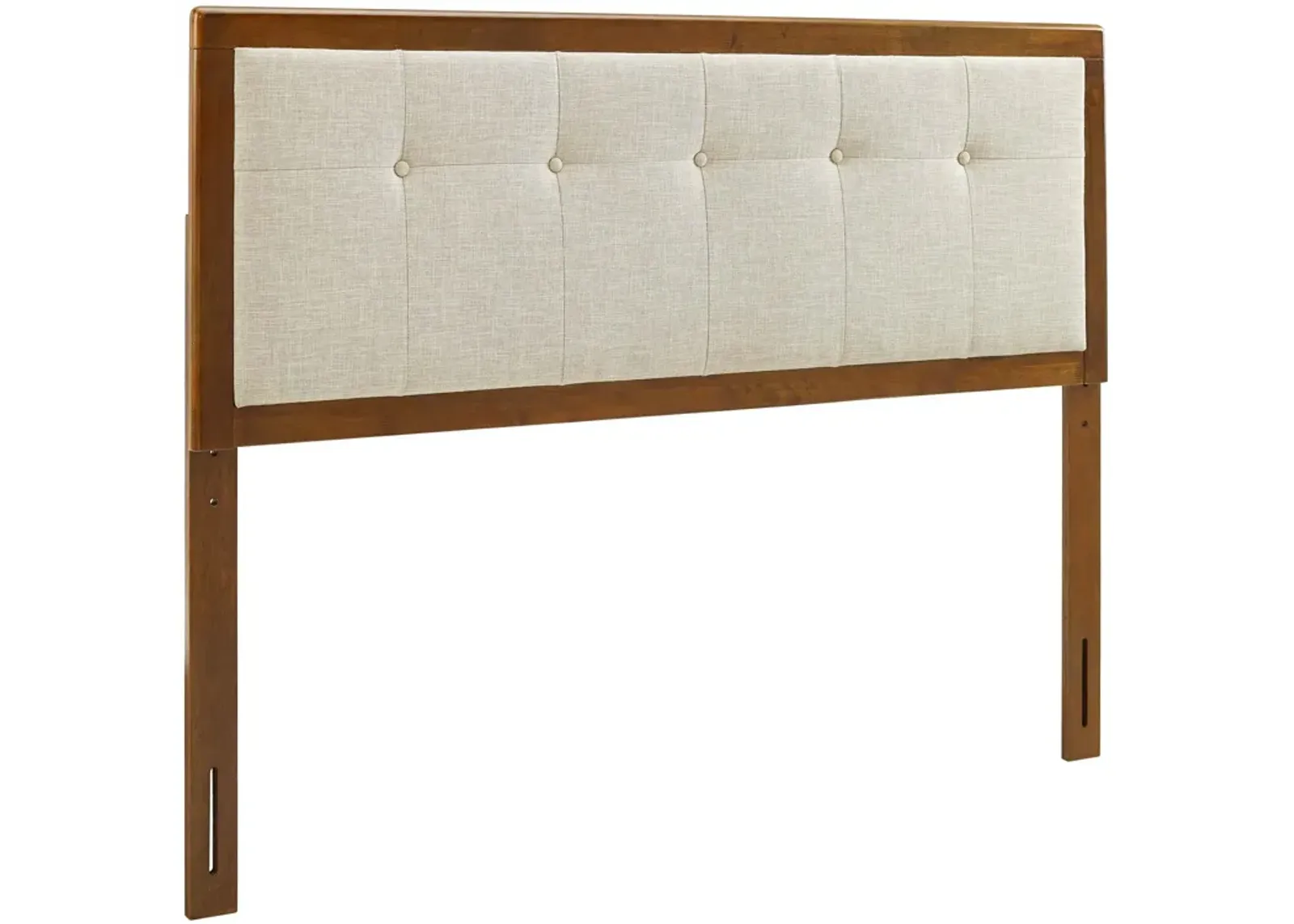 Modway - Draper Tufted Queen Fabric and Wood Headboard