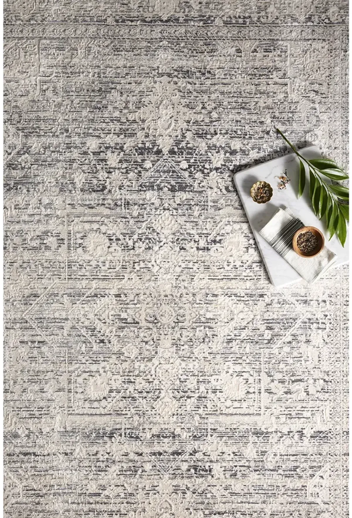 Homage Ivory/Grey 9'6" x 12'5" Rug