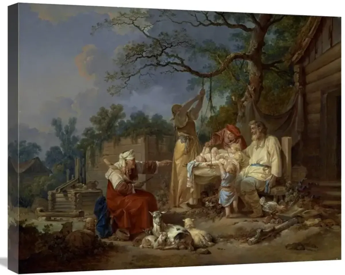 The Russian Cradle-Canvas Art-28x22