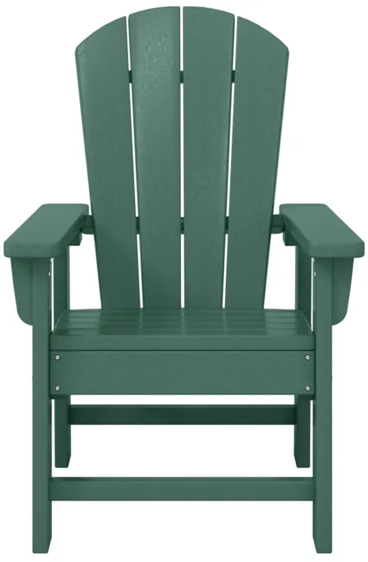 WestinTrends Kids 3-Piece Outdoor HDPE Adirondack Chairs With Square Side Table Set