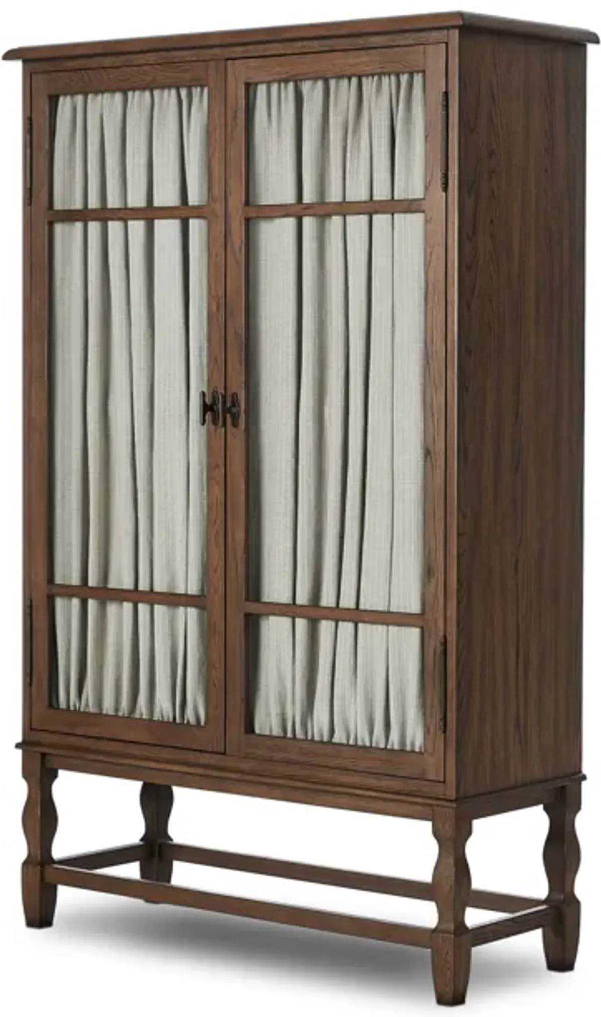 Finley Fawn Oak Cabinet